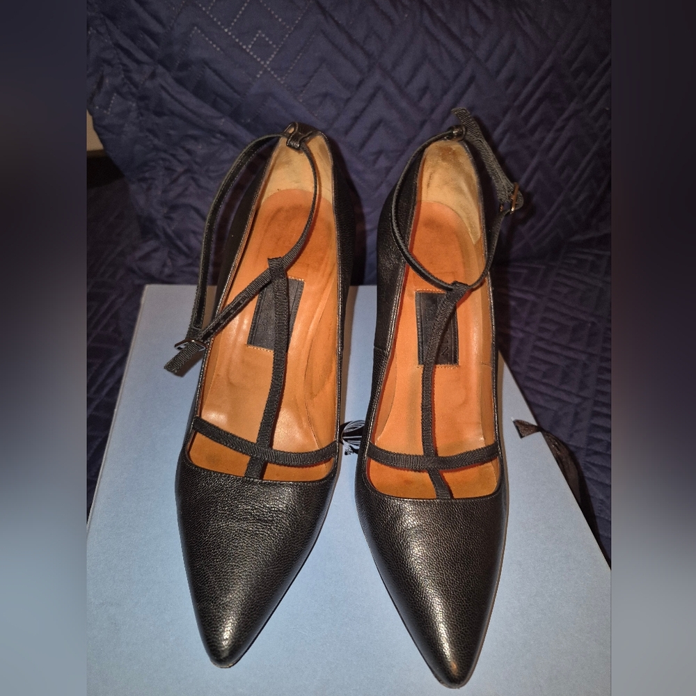 Lanvin Elegant Black Women's Heels size 39 (8.5-9 US)